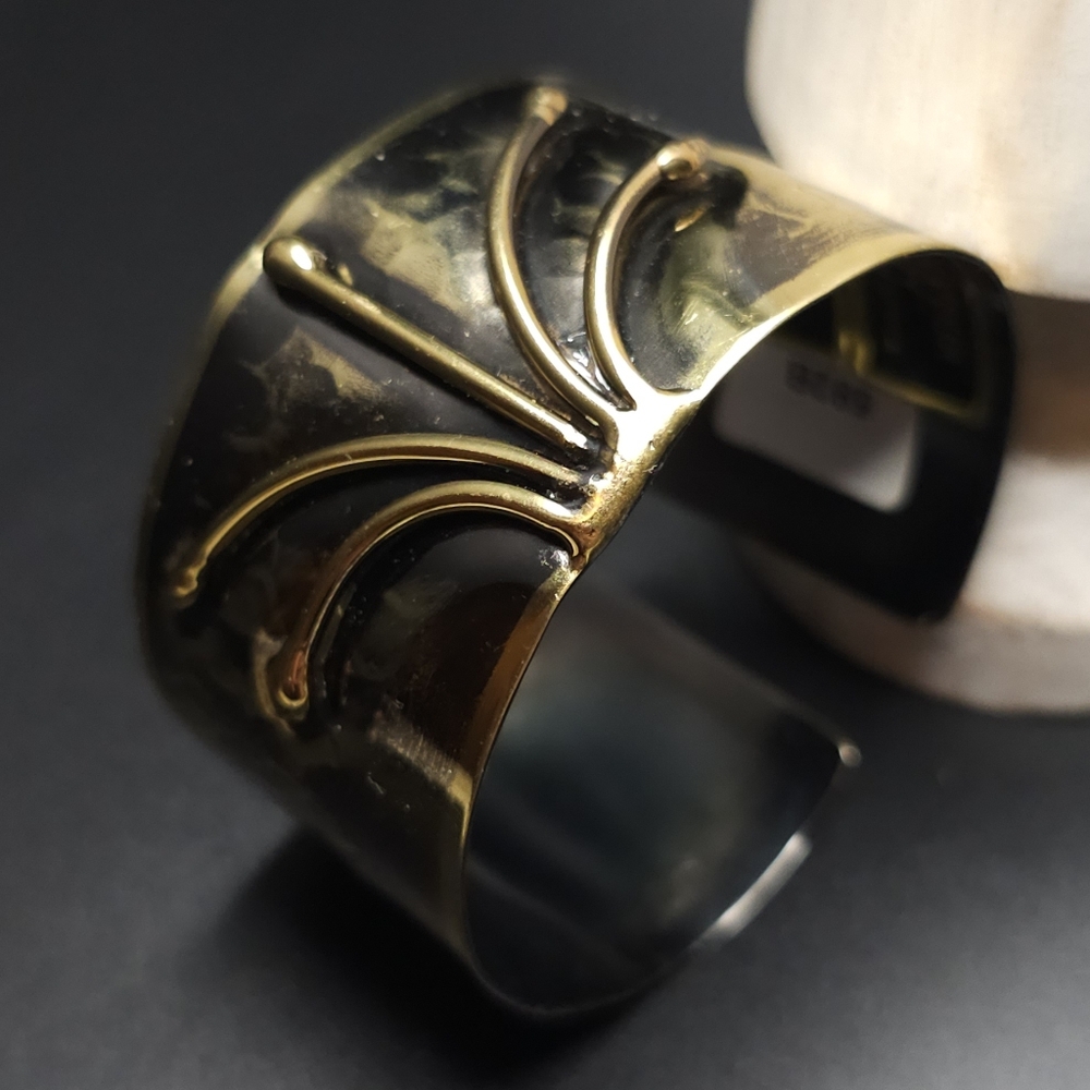 Ethnic cuff bracelet. Made in South Africa.
